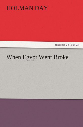 When Egypt Went Broke [Paperback]