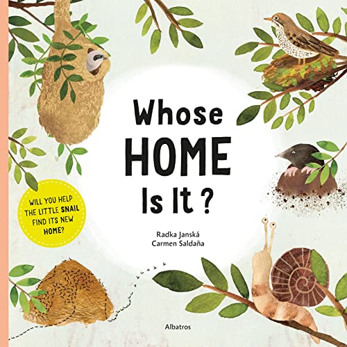 Whose Home Is It? [Board book]