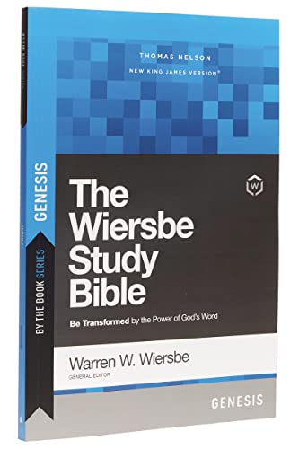 By the Book Series: Wiersbe, Genesis, Paperback, Comfort Print: Be Transformed b [Paperback]