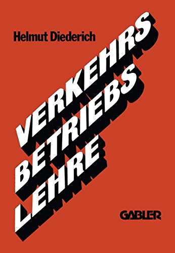 Verkehrsbetriebslehre [Paperback]