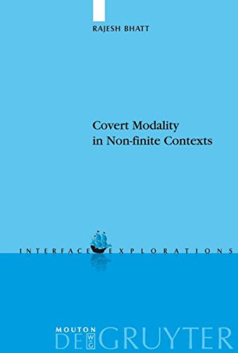 Covert Modality in Non-Finite Contexts [Hardcover]