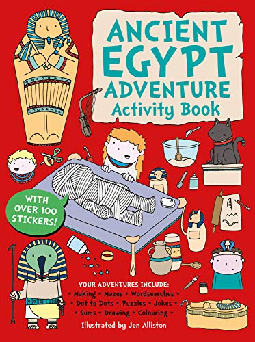 Ancient Egypt Adventure Activity Book [Paperback]