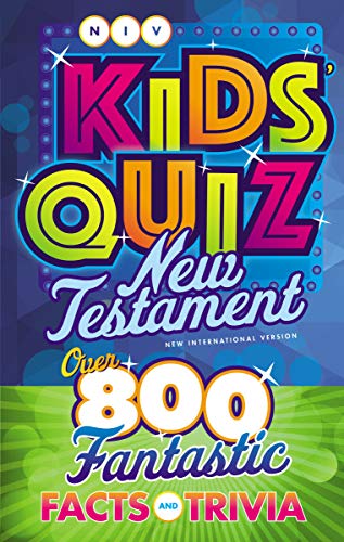 NIV, Kids' Quiz New Testament, Paperback, Comfort Print [Paperback]