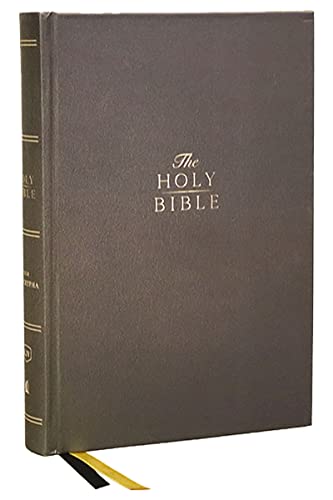 KJV, Center-Column Reference Bible with Apocrypha, Hardcover, 73,000 Cross-Refer [Hardcover]