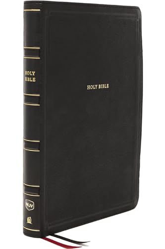 NKJV, Deluxe End-of-Verse Reference Bible, Personal Size Large Print, Leathersof [Leather / fine bindi]