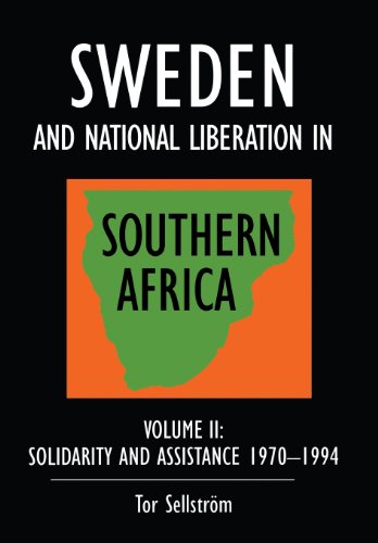 Seden And National Liberation In Southern Africa (a Concerned Partnership (1970 [Hardcover]