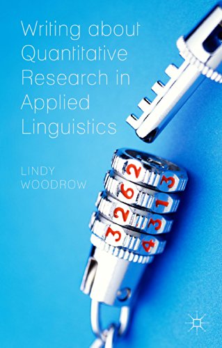 Writing about Quantitative Research in Applied Linguistics [Paperback]