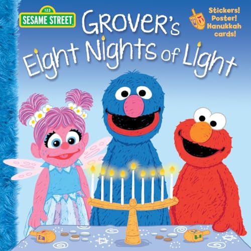 Grover's Eight Nights of Light (Sesame Street) [Paperback]