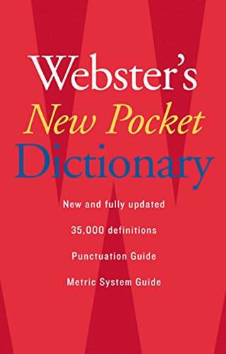 Webster's New Pocket Dictionary [Paperback]