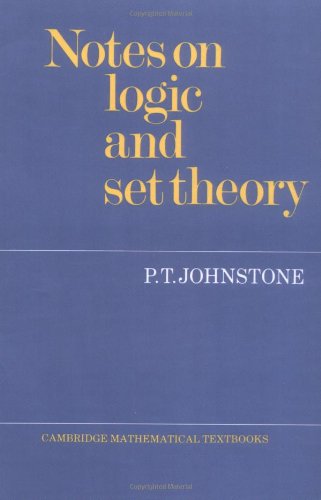 Notes on Logic and Set Theory [Paperback]