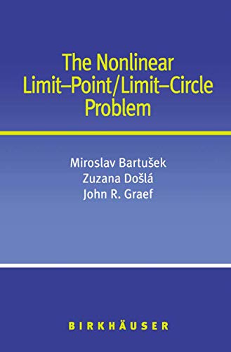 The Nonlinear Limit-Point/Limit-Circle Problem [Paperback]