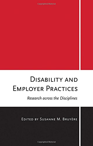 Disability And Employer Practices: Research Across The Disciplines [Hardcover]