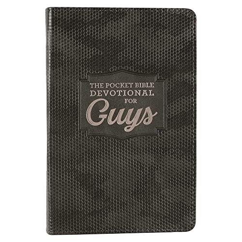 Pocket Bible Devotional for Guys Faux Leather [Unknown]