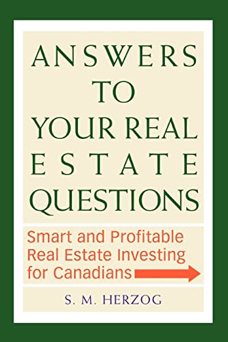 Ansers To Your Real Estate Questions Smart And Profitable Real Estate Investin [Paperback]