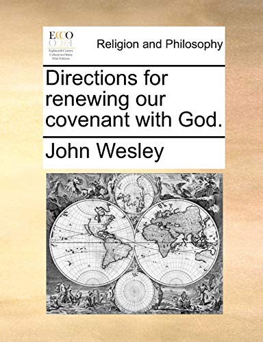 Directions for Reneing Our Covenant ith God [Paperback]