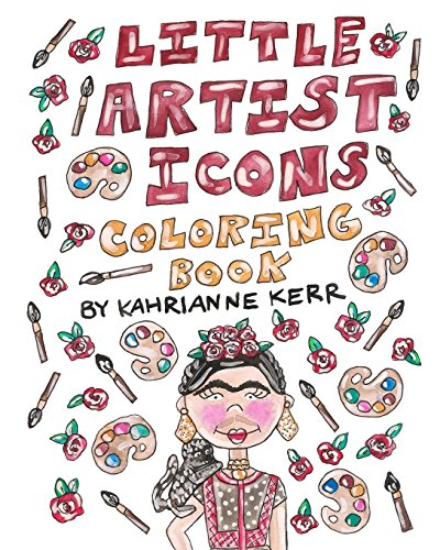 Little Artist Icons Coloring Book [Paperback]