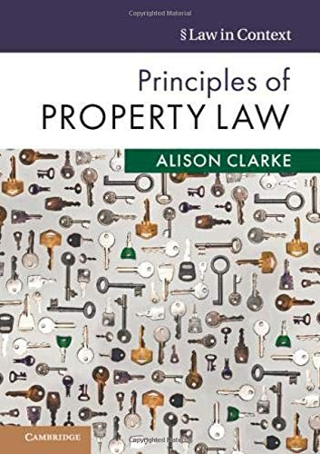 Principles of Property Law [Hardcover]