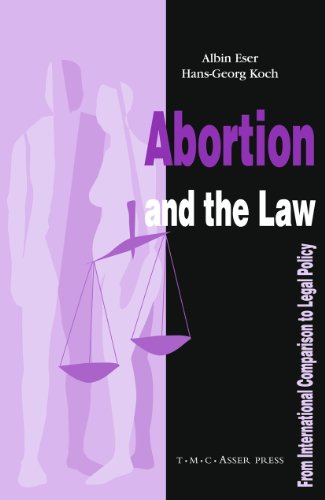 Abortion and the Law: From International Comparison to Legal Policy [Hardcover]