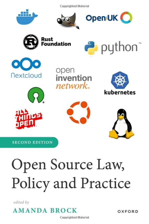 Open Source Law, Policy and Practice [Hardcover]