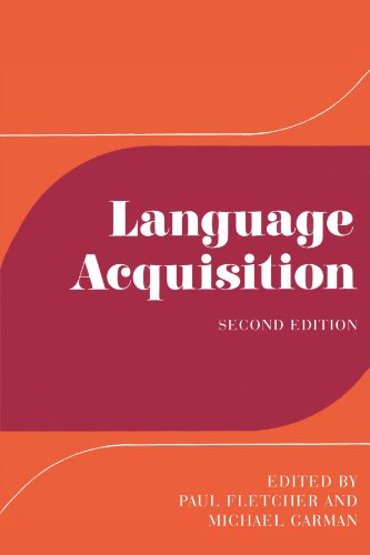 Language Acquisition Studies in First Language Development [Paperback]