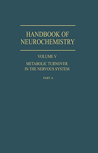 Metabolic Turnover in the Nervous System [Paperback]