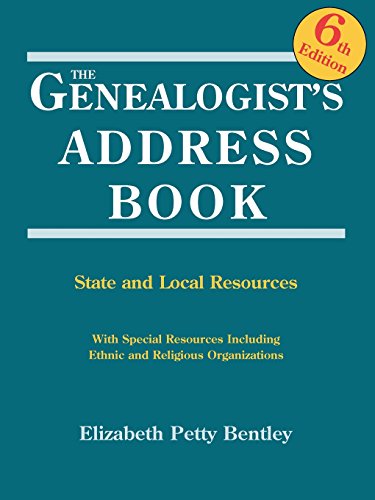 The Genealogist's Address Book. 6th Edition [Paperback]