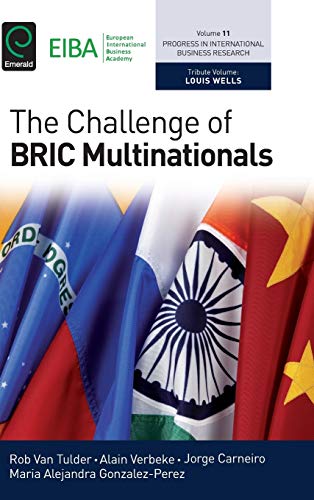 The Challenge Of Bric Multinationals (progress In International Business Researc [Hardcover]