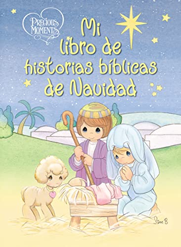 Precious Moments: Mi libro de historias bblicas de Navidad [Board book]