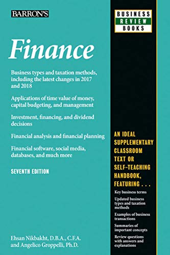 Finance [Paperback]