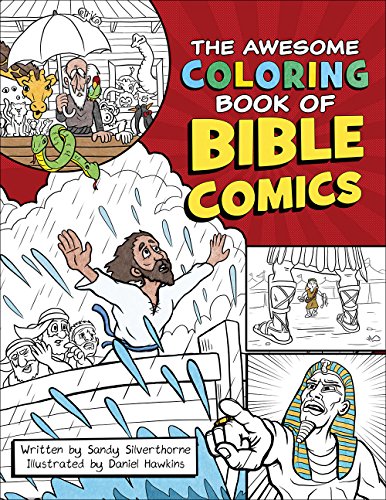 The Awesome Coloring Book Of Bible Comics [Pa