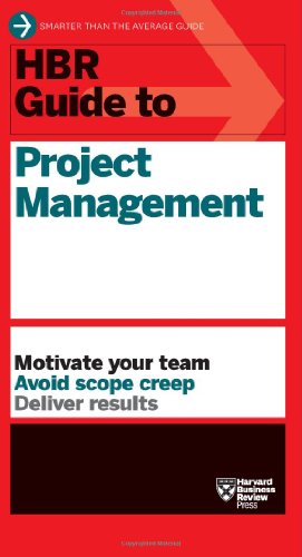 Hbr Guide To Project Management (harvard Business Review Guides) [Paperback]