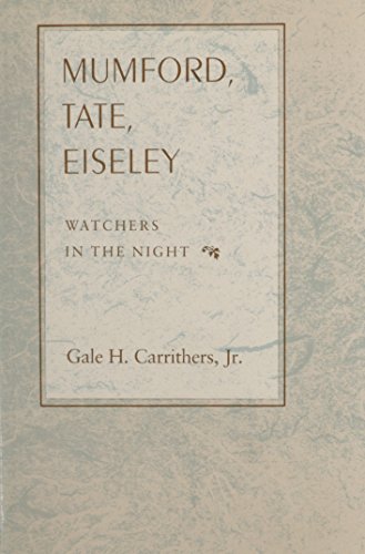 Mumford, Tate, Eiseley: Watchers In The Night [Hardcover]