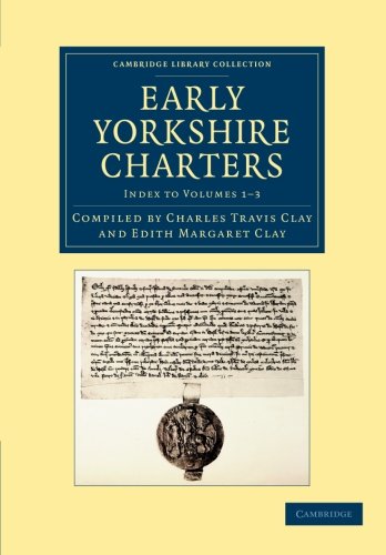 Early Yorkshire Charters [Paperback]