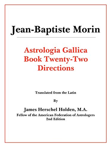 Astrologia Gallica Book 22 [Paperback]