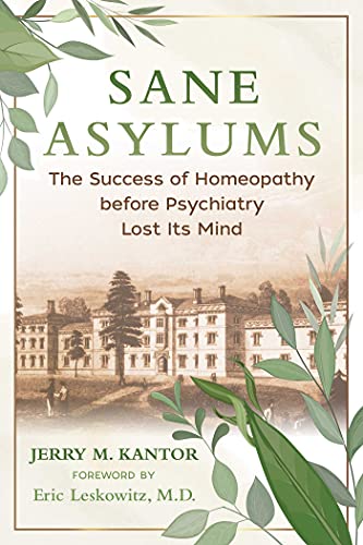 Sane Asylums: The Success of Homeopathy before Psychiatry Lost Its Mind [Paperback]