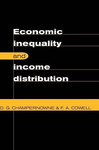 Economic Inequality and Income Distribution [Hardcover]