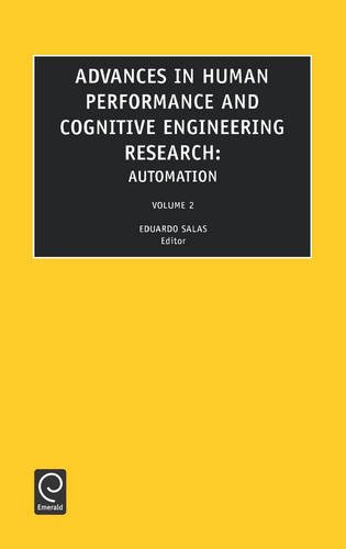 Advances in Human Performance and Cognitive Engineering Research  Automation [Hardcover]