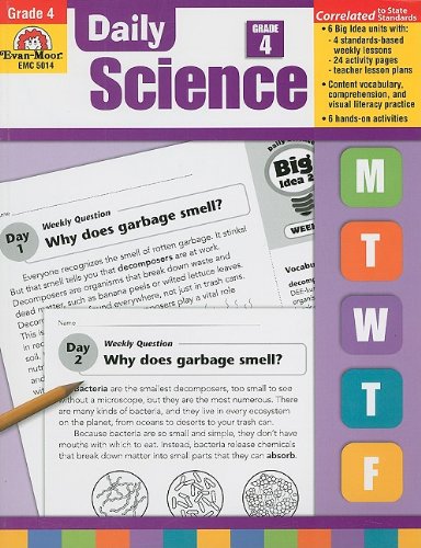 Daily Science, Grade 4 [Paperback]