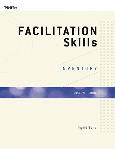 Facilitation Skills Inventory Observer Guide [Paperback]