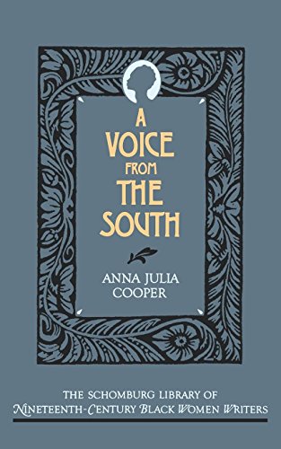 A Voice From the South [Paperback]