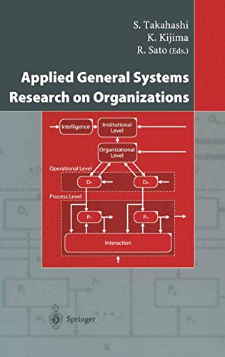 Applied General Systems Research on Organizations [Hardcover]