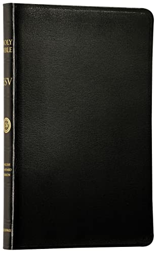 Esv Thinline Bible, Premium Bonded Leather, Black [Imitation Leather]