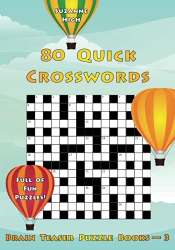 80 Quick Crossords  Full of Fun Puzzles (UK Edition) [Paperback]