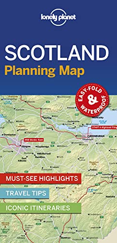 Lonely Planet Scotland Planning Map [Sheet map, folded]