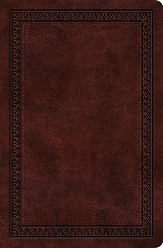 Esv Value Compact Bible (trutone, Mahogany, Border Design) [Imitation Leather]