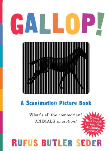 Gallop!: A Scanimation Picture Book [Board book]