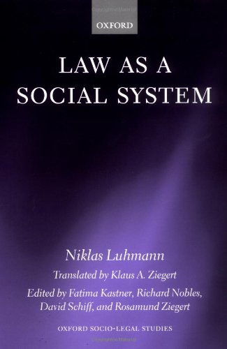 La As a Social System [Hardcover]