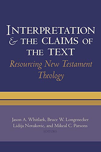 Interpretation And The Claims Of The Text: Re