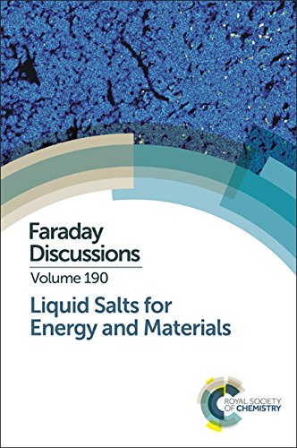 Liquid Salts for Energy and Materials: Faraday Discussion 190 [Hardcover]