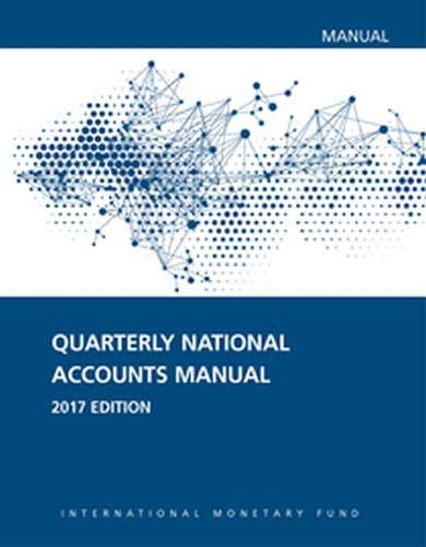 Quarterly National Accounts Manual [Paperback]